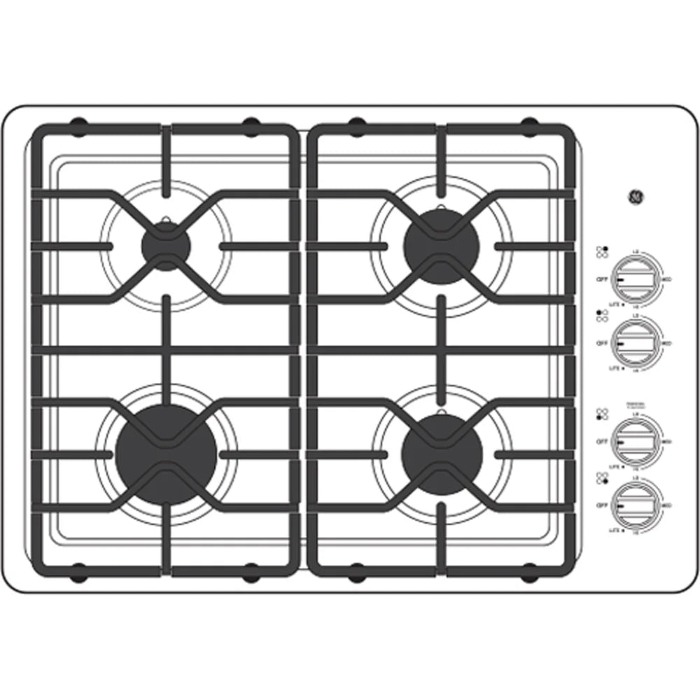 30 inch Built-In Gas Cooktop U263625