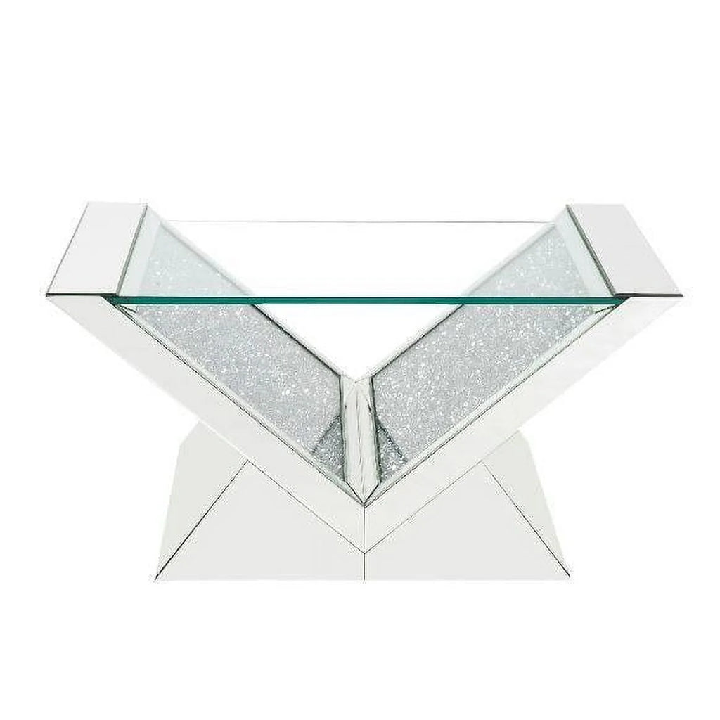 Mirrored Coffee Table + 2 End Tables C99451