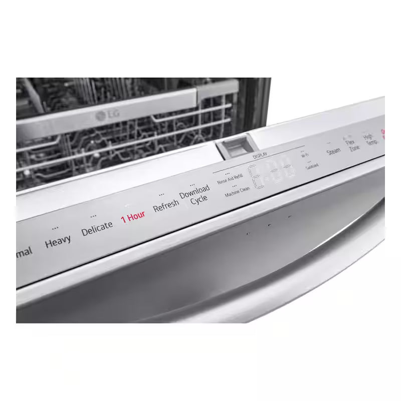 24 in. Stainless Steel Smart Top Control Dishwasher with 1-Hour Wash and Dry S833213
