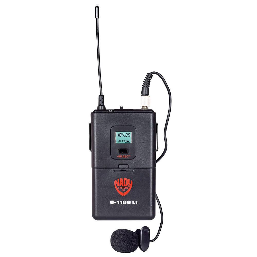 100-Channel UHF Wireless Lavalier Microphone System T24477