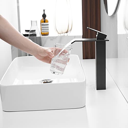 Brushed Nickel Waterfall Vessel Sink Faucet X9746