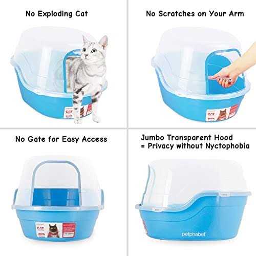 Hooded Cat Litter Box F992