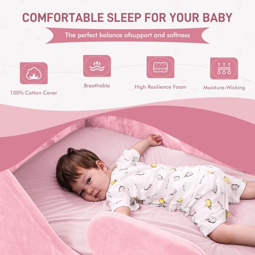 5 inch Memory Foam Crib and Toddler Mattress O822087