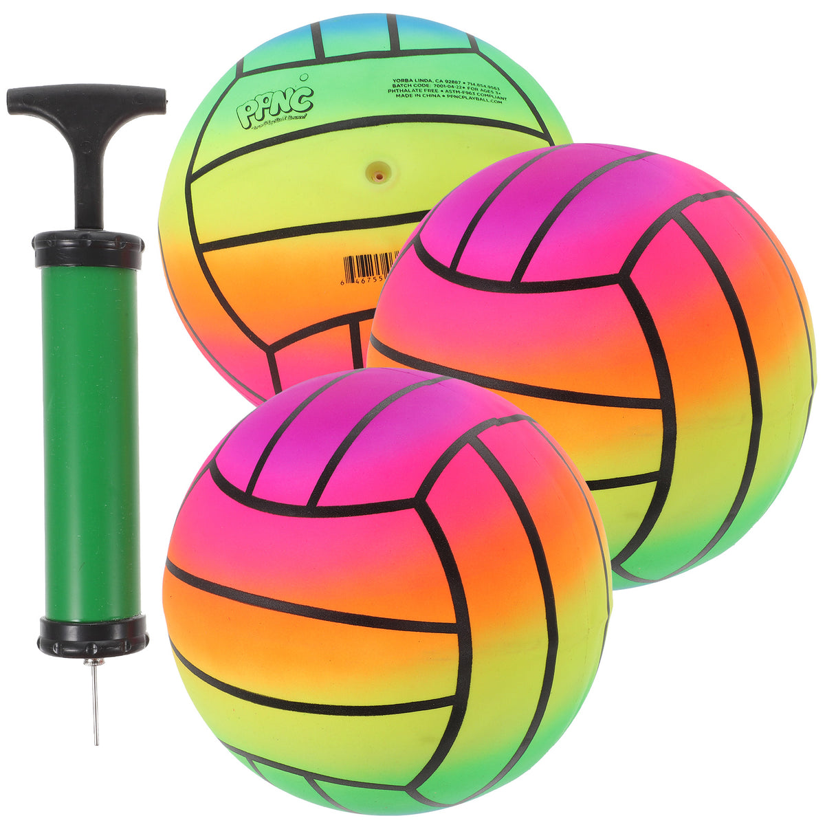 4pcs Kids PVC Inflatable Ball Toy C799
