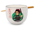 Japanese Dinnerware Set 16-Ounce Ramen Bowl Chopsticks G44727