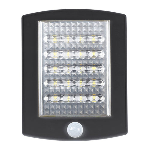 120 Lumen Solar Motion Security Light Black Q96650