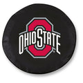 Black Vinyl Fitted Spare Car Tire Cover K736