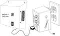 High Temperature Shut-Off Controller, Single Outlet, 120V, Black Y8120