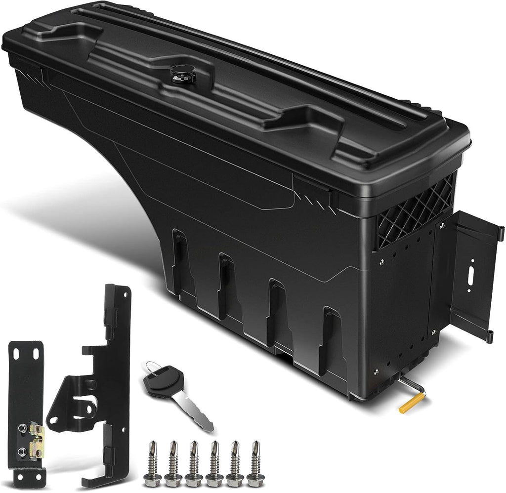 Lockable Truck Bed Storage Box Tool Box E804626