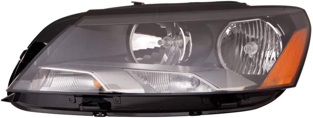 Headlight Assembly for Volkswagen Passat 2011-2015 Driver Side Halogen R10572