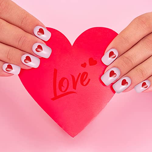 16 Sheets Holiday Nail Wraps Stickers with 2 Pcs Nail Files G2755