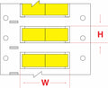 2HX-1000-2-YL-2 Wire Marker, Wire Sleeve T89558
