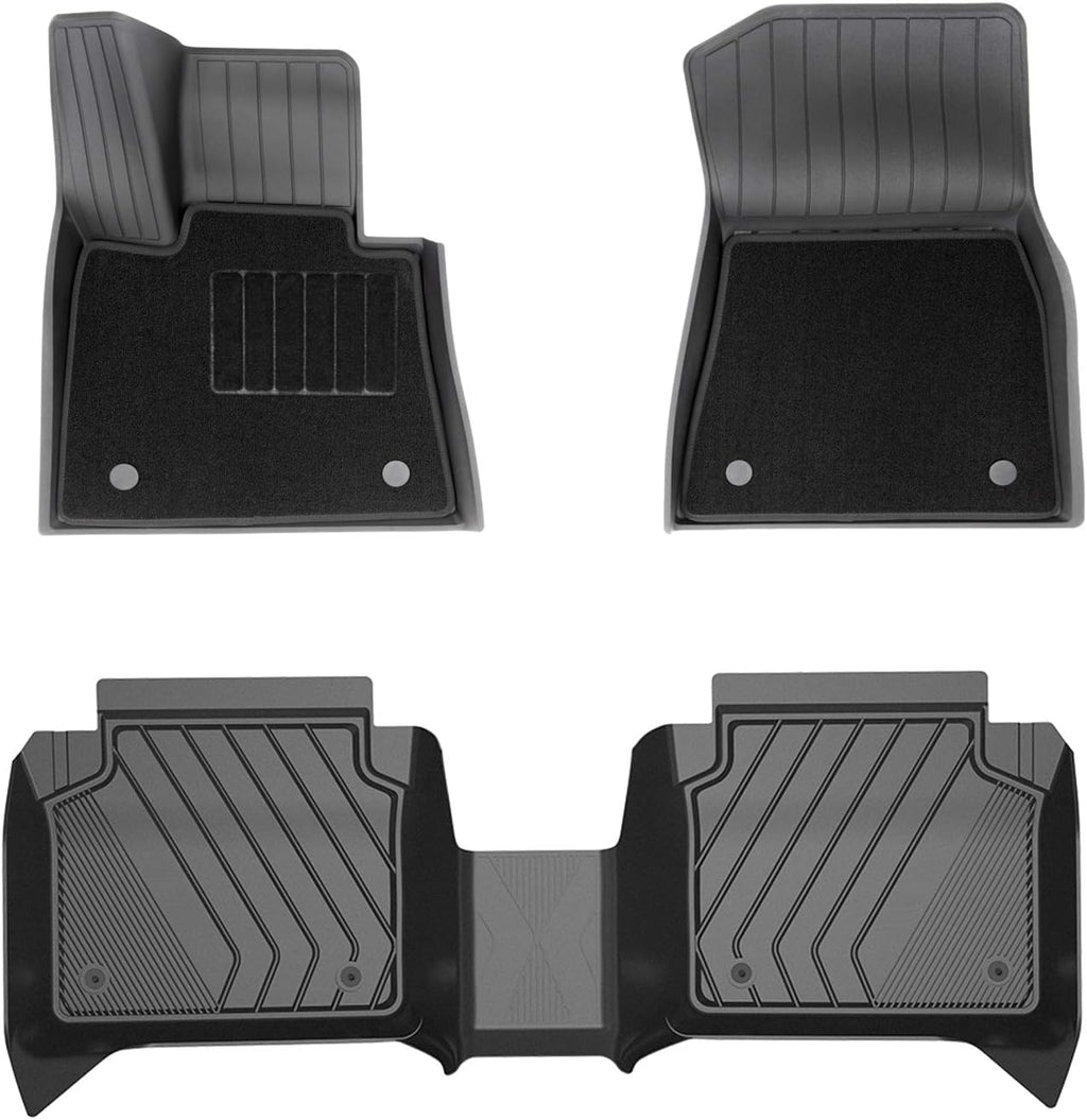 Black TPE All Weather Car Mats Full Set P936762