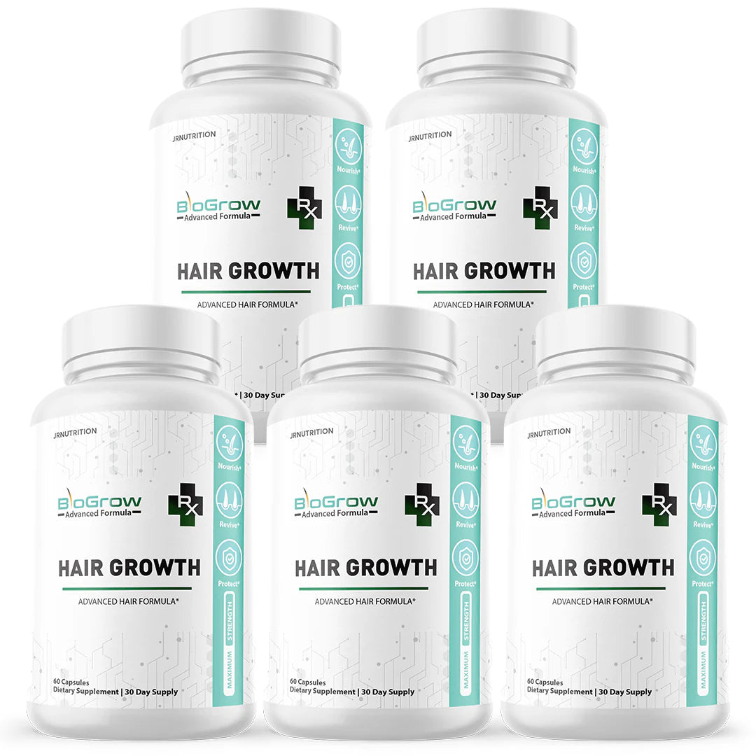 Hair Growth Dietary Supplement 60 Capsules 5 Pack K89938