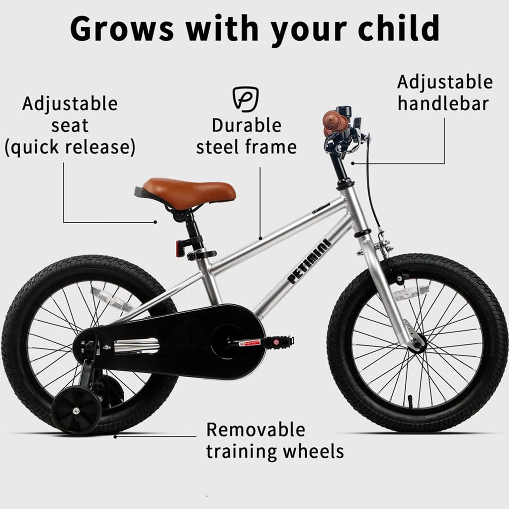 16 Inch BMX Kids Bike with Training Wheels W418038