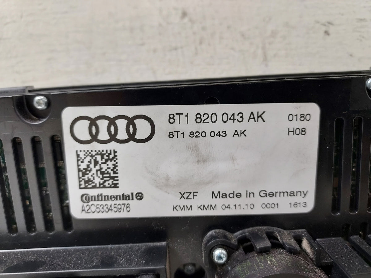 2009-2012 Audi Q5 A/C Heat Temperature Control Unit R466