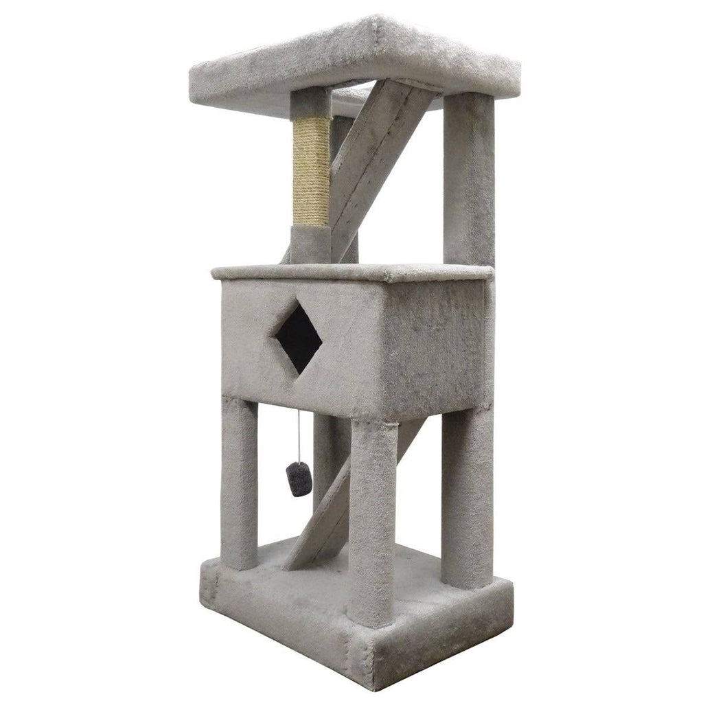 Beige Cat Condo Cat Play Gym O58792