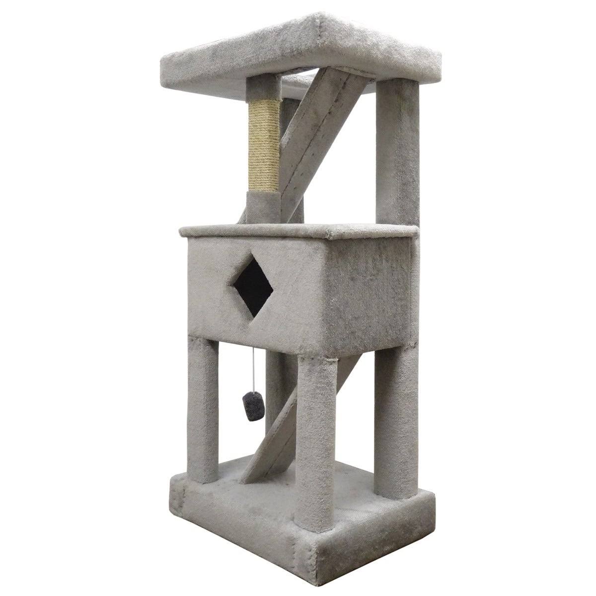 Beige Cat Condo Cat Play Gym O58792
