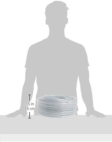 100 Ft x 3/8" ID Heavy Duty Clear PVC Tubing R187907