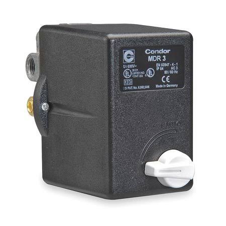 Pressure Switch, 3pst, 100/125 PSI G574826