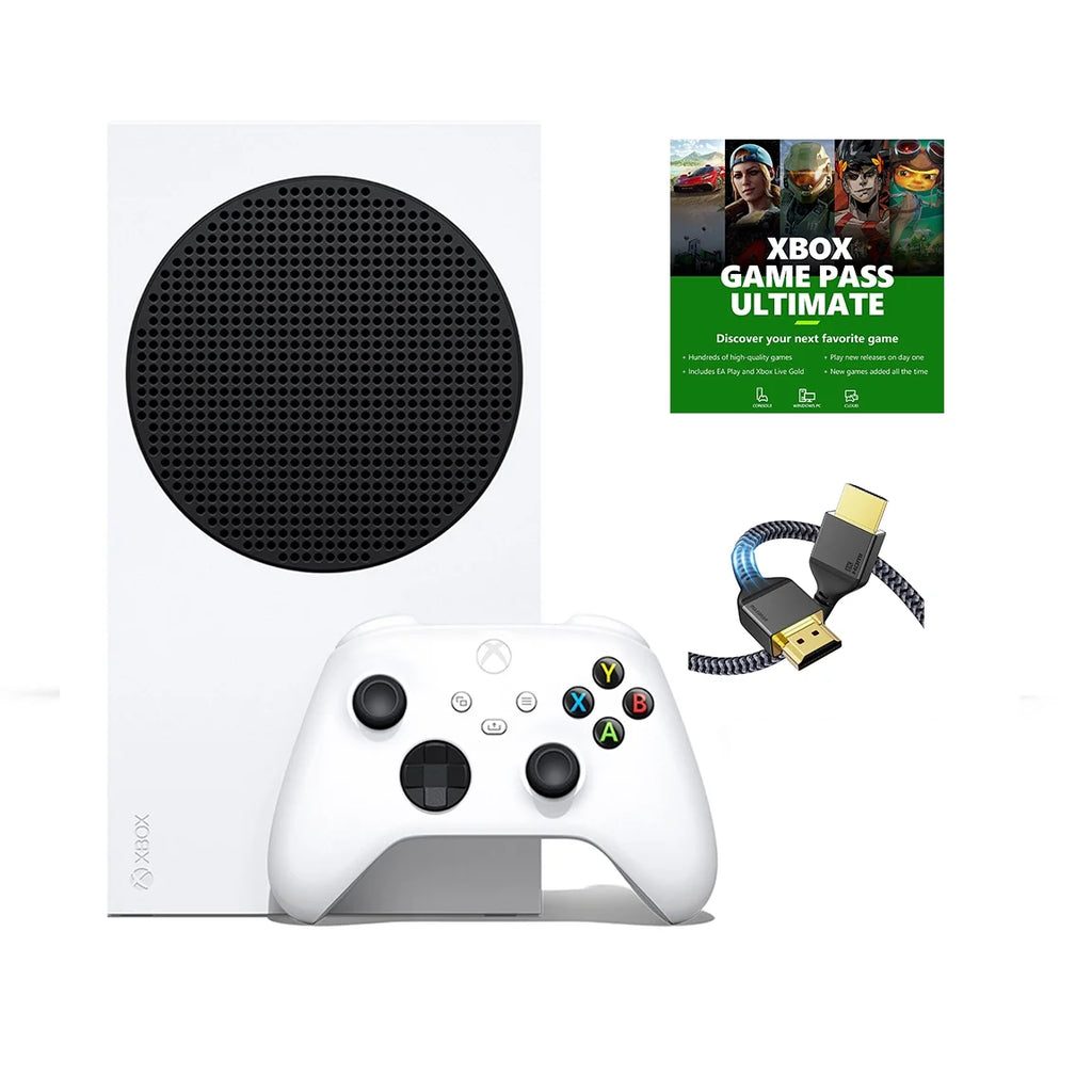 White Xbox Series S 512GB SSD Wireless Controller A593061
