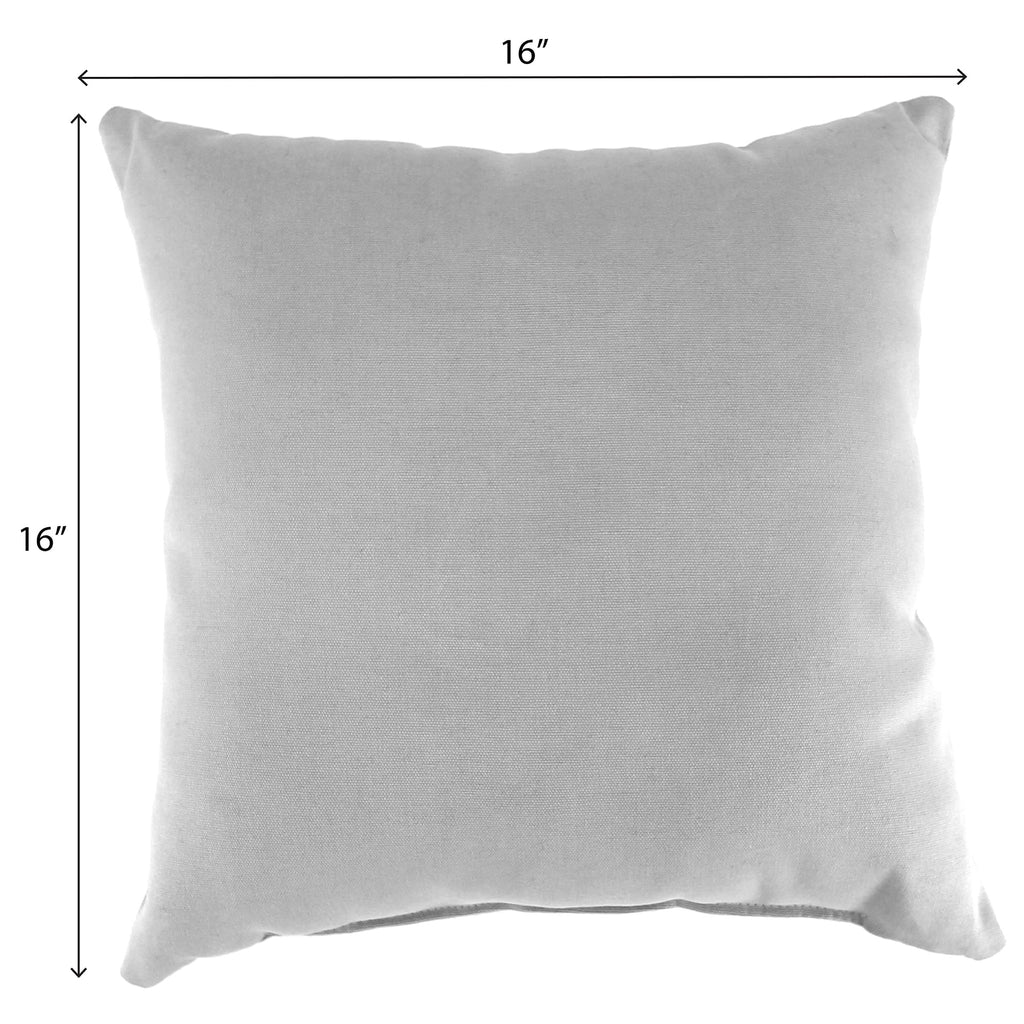 Green Leaves Square Outdoor Throw Pillow 2 Pack C57749