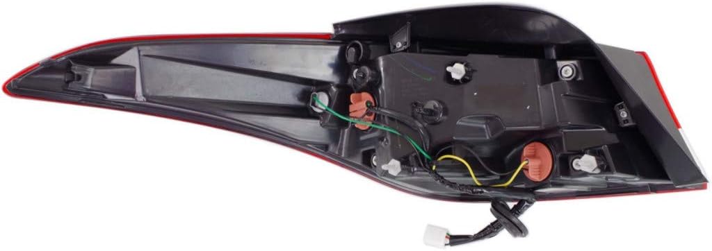 Tail Light Assembly Pair for Hyundai Elantra 2014 2015 2016 Inner Type R415617