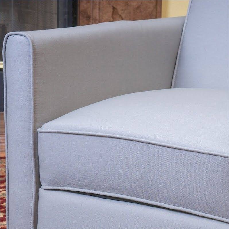 Grey Recliner Club Chair N4247
