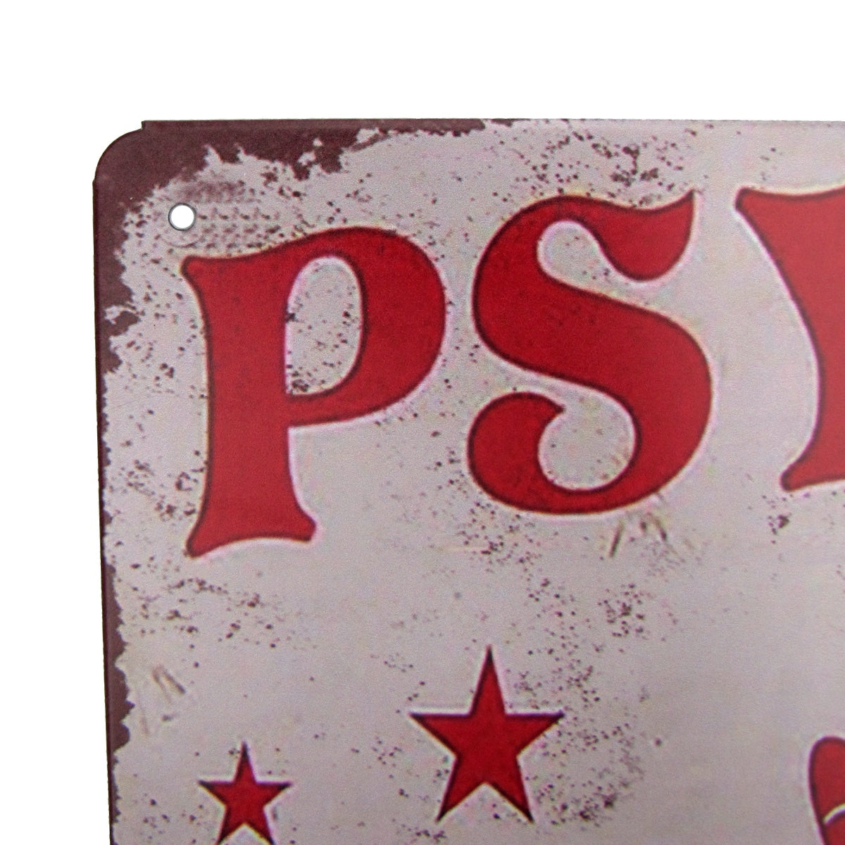 Vintage Metal Psychic Hand Palm Reading Wall Sign Tin Plaque L6151