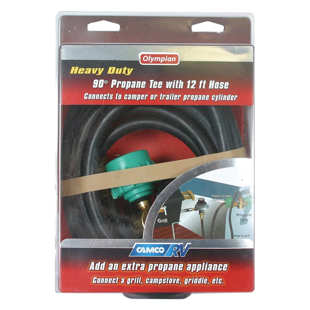 90-Degree Brass Propane Tee O336
