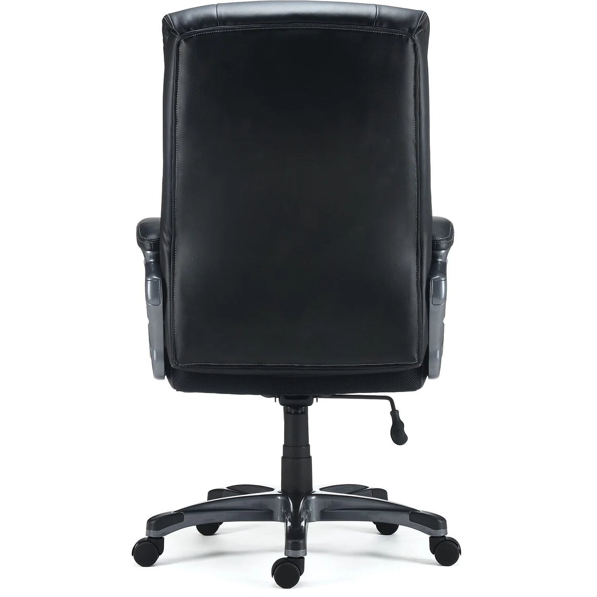 Black Bonded Leather Big & Tall Managers Chair U364