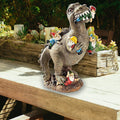 Dinosaur Eating Gnomes Garden Statue A284506