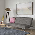Metal Frame Stainless Leg Futon Sofa Bed P222903