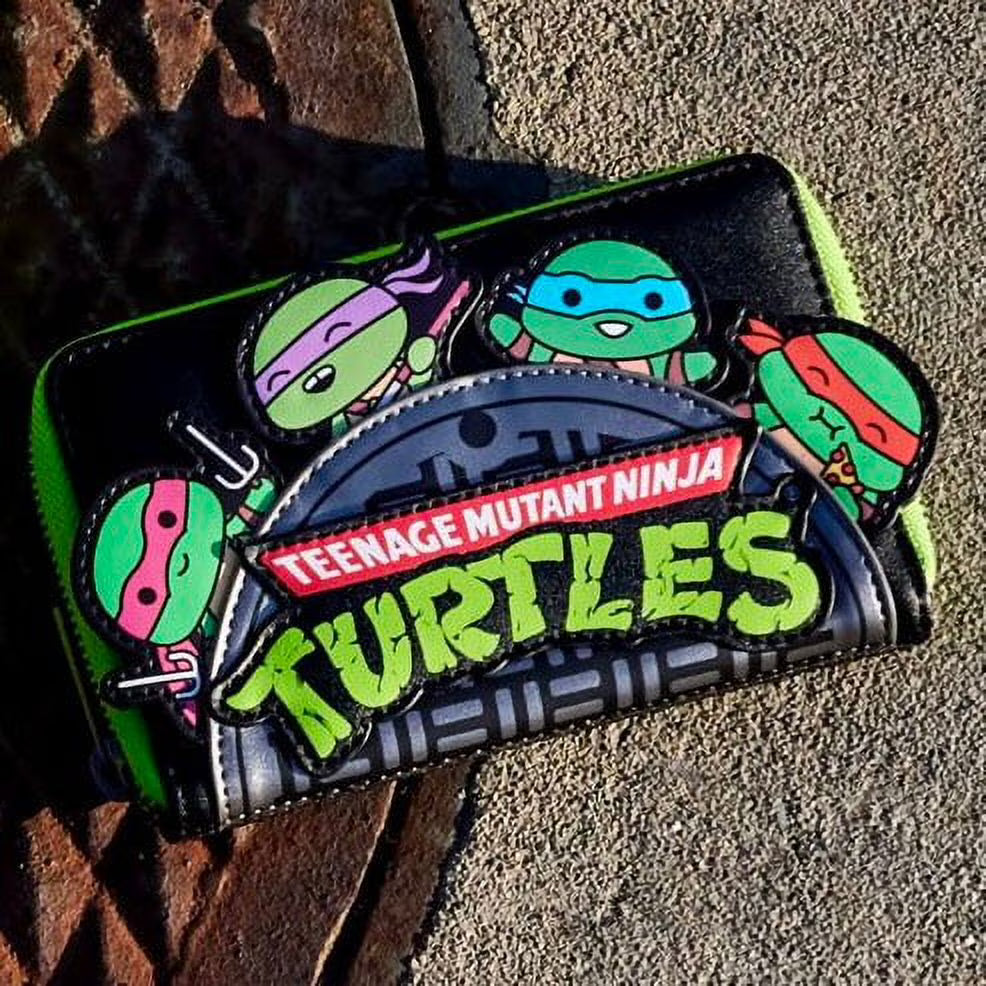 Teenage Mutant Ninja Turtles Sewer Cap Zip Around Wallet I875020