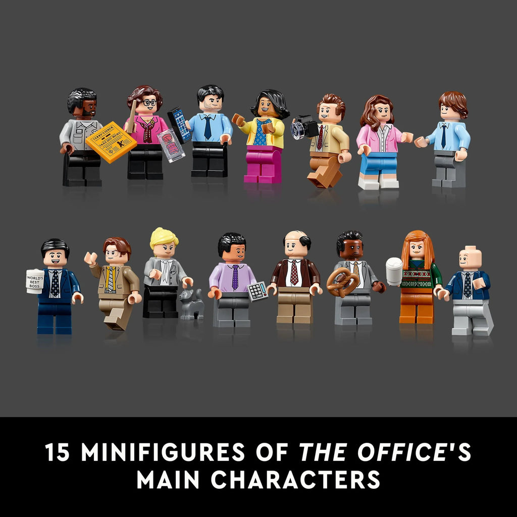 Building Set with 15 Characters Minifigures W3942