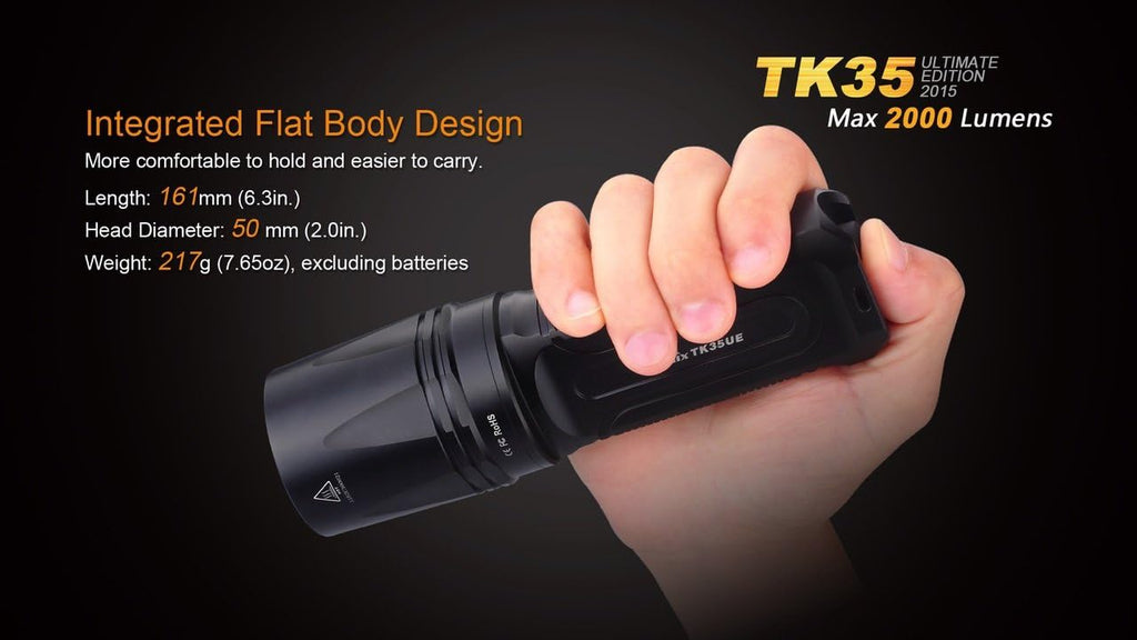 2000 Lumen CREE XHP 50 LED Tactical Flashlight with 2 x 2600mAh Li-ion rechargeable batteries, 4 x CR123A Lithium batteries, 18650 battery charger Q92010