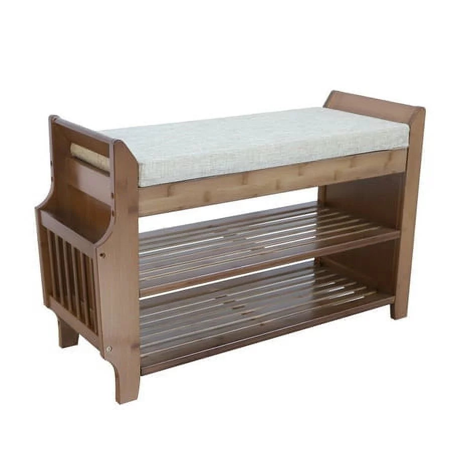 2 Tier Shoe Storage Bench with Drawer J1788