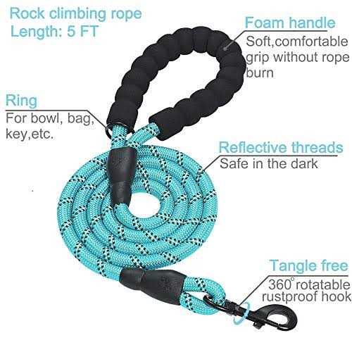 2 Packs Martingale Dog Collar with Quick Release Buckle Reflective Dog Training Collars I33519