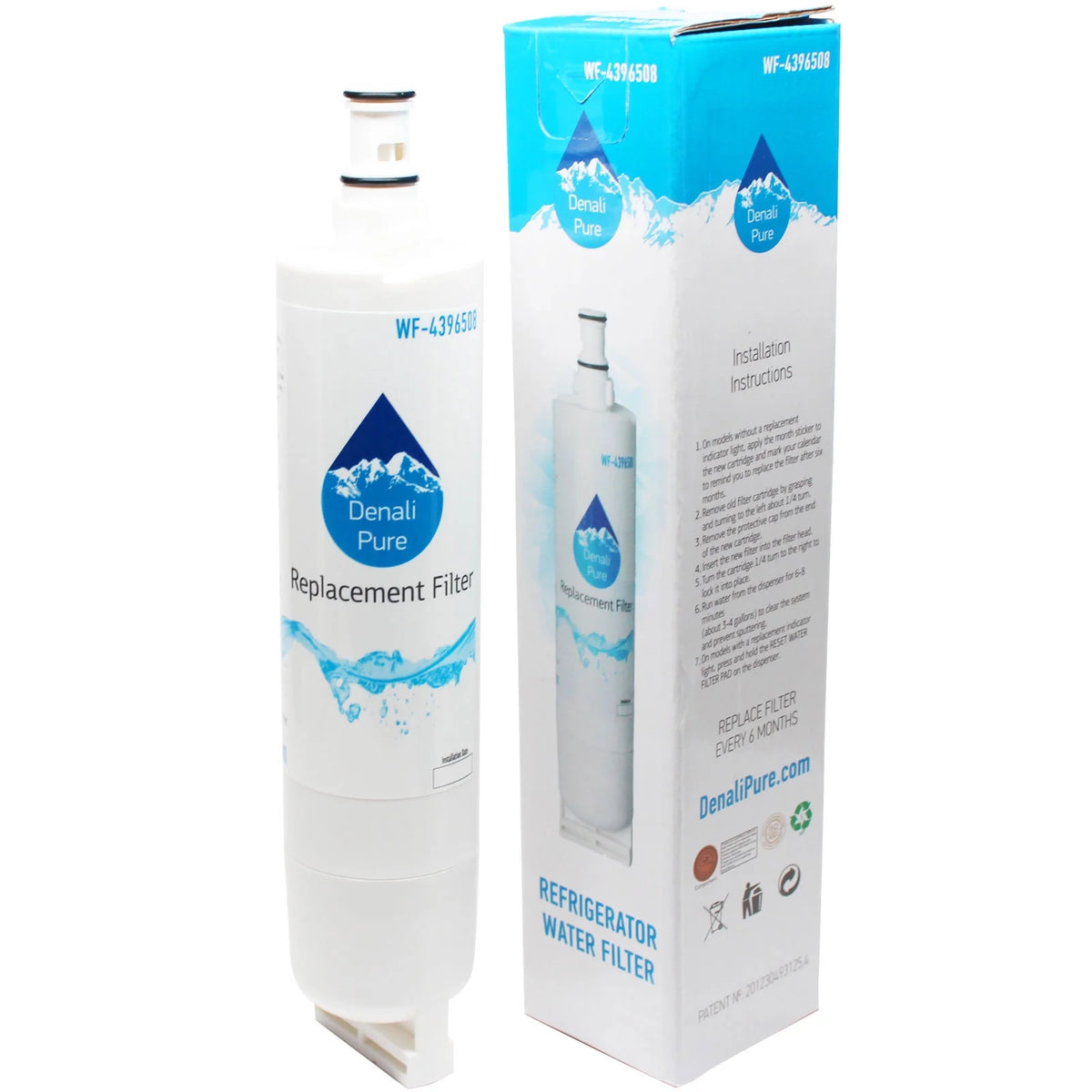 2-Pack Refrigerator Water Filter Cartridge P890