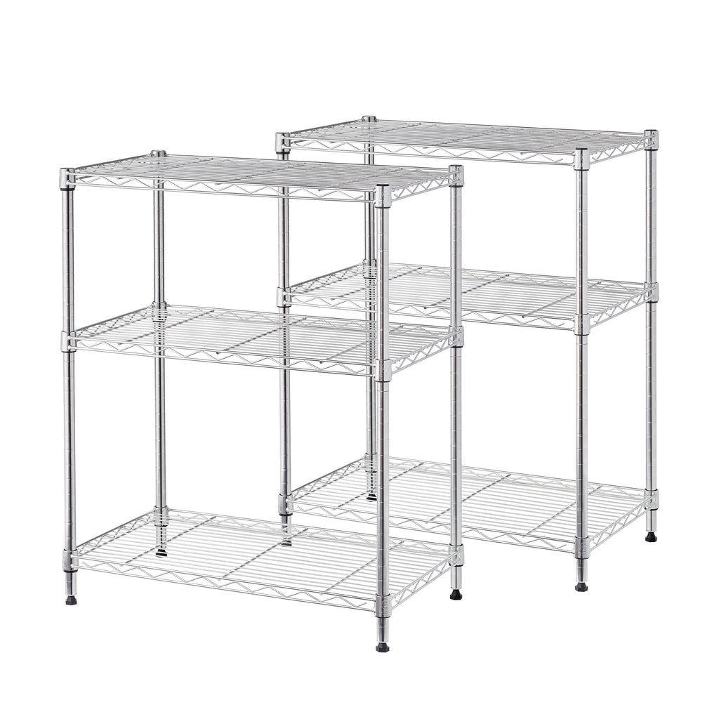 6-Shelf Wire Shelf Unit, Chrome R2455