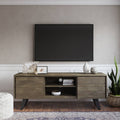 Solid Acacia Wood TV Media Stand B5599