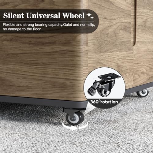 Grey Lift-Top Coffee Table with 4 Stools D97462