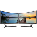 35 Curved UltraWide LED Gaming Monitor Full HD 21:9 2560x1080 2 Pack A543
