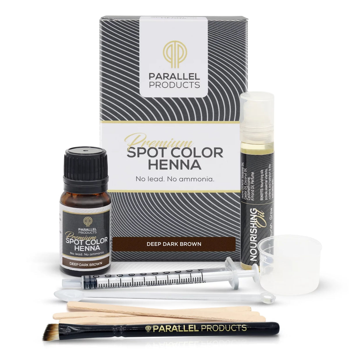 Henna Tint Kit Deep Dark Brown V425005