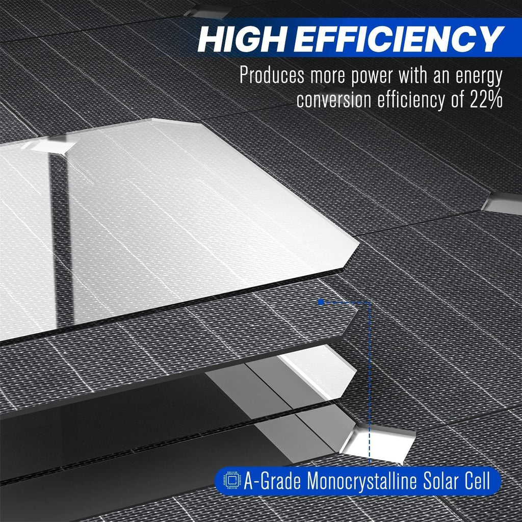55W Flexible Monocrystalline Solar Panel F1953
