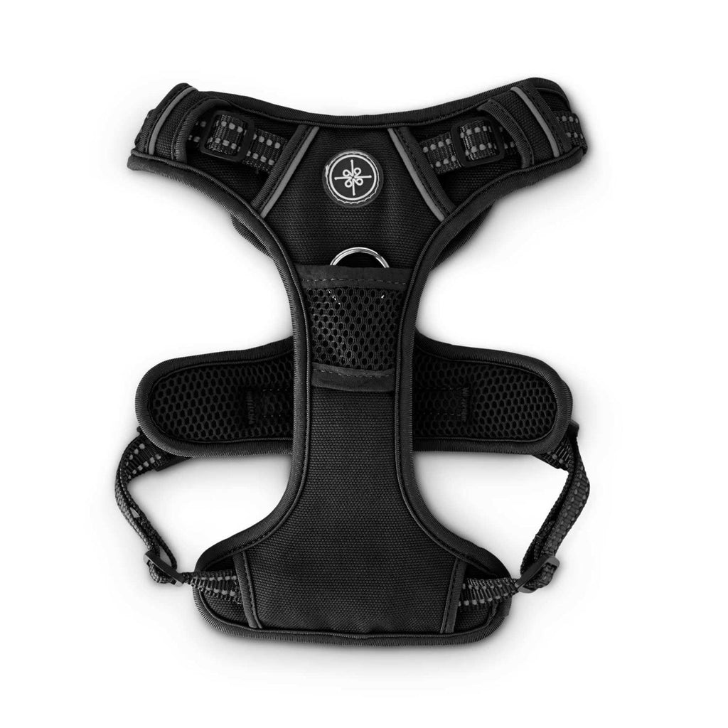 Black Front Walking Dog Harness D3371
