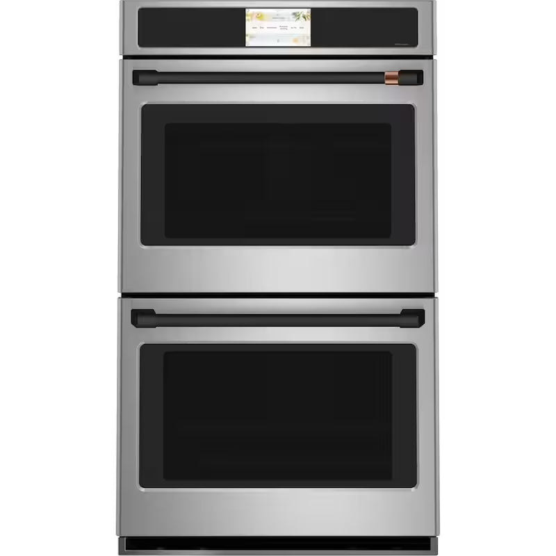 Flat Black Double Wall Oven Handle Kit B71447